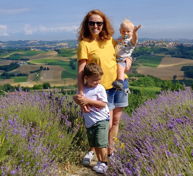 piemonte bambini estate lavanda