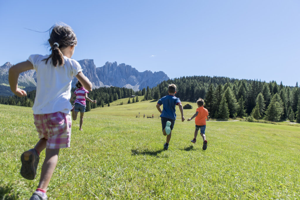 In provincia di Bolzano, una zona perfetta per i bambini: dalle avventurose escursioni tematiche alle api, dalle stalle alle stelle